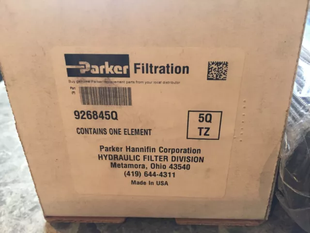 Parker Hydraulic Filter Element Nib 926845Q 5Q Tz