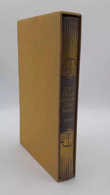 Heritage Press Two Years Before The Mast By Richard H Dana 1941 w/ Slipcase Heritage Press Two Years Before The Mast By Richard H Dana 1941 w/ Slipcase