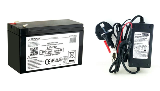 Batterie Lithium ULTRAMAX 12V 100Ah, Neuve, Pour Caravane, Camping-car, Vélo Et Pompe