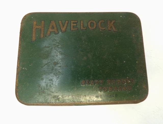 havelock tobacco tin Vintage Metal Havelock" Tobacco Tin. ; 2011.21.1
