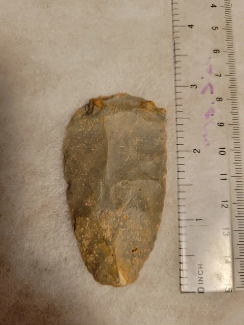 Colorful 3 inch UNIFACED SCAPER KY Creek Find RARE Authentic Arrowhead/Artifact