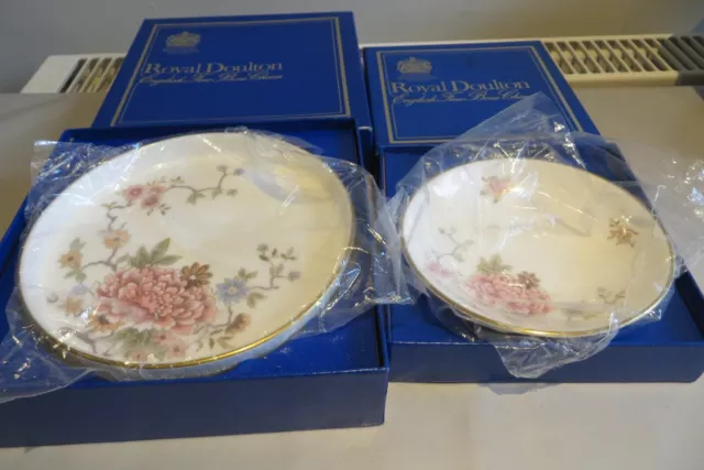 Two Royal Doulton Canton Round Dishes Dips Jam H.5052