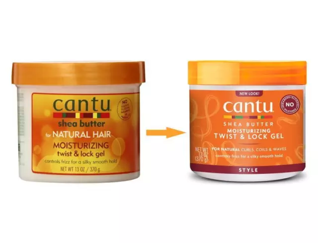 Cantu Shea Butter Moisturising Twist & Lock Gel for Natural Hair 370 g