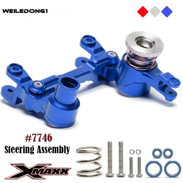 Spring Steering Assembly set W/Bearings #7746 for RC Traxxas XMAXX X-MAXX 6S 8S