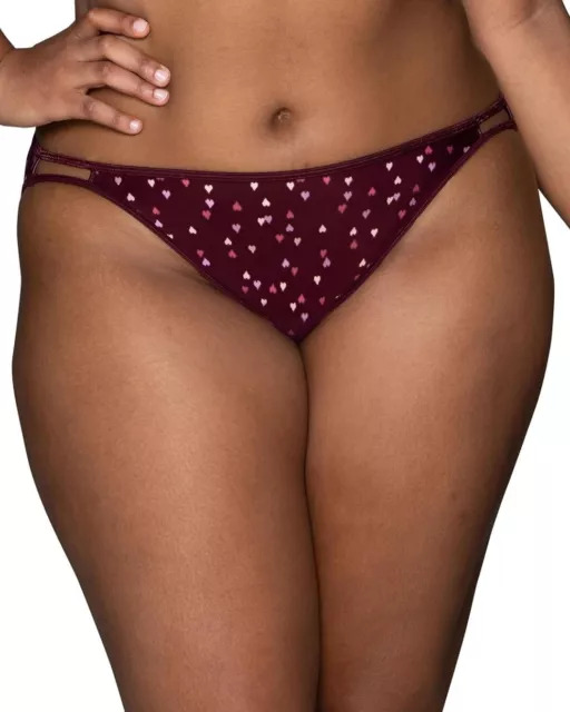 Vanity Fair Women's Illumination Body Shine String Bikini Panty- Size 7 (Large)