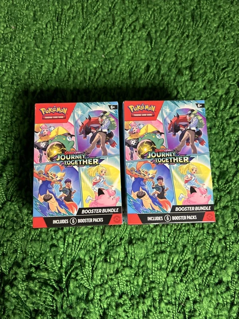 pokemon scarlet and violet journey together booster box & Violet: 6 Pack Bundle With deep trust and steady guidance Pokemon Scarlet & Violet: Journey