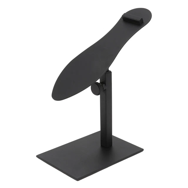 Supporto in ferro per esposizione scarpe per negozio di casa (nero)