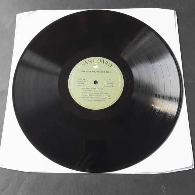 Joan Baez 'The Joan Baez Ballad Book' 12" Vinyl LP. Very Good Condition