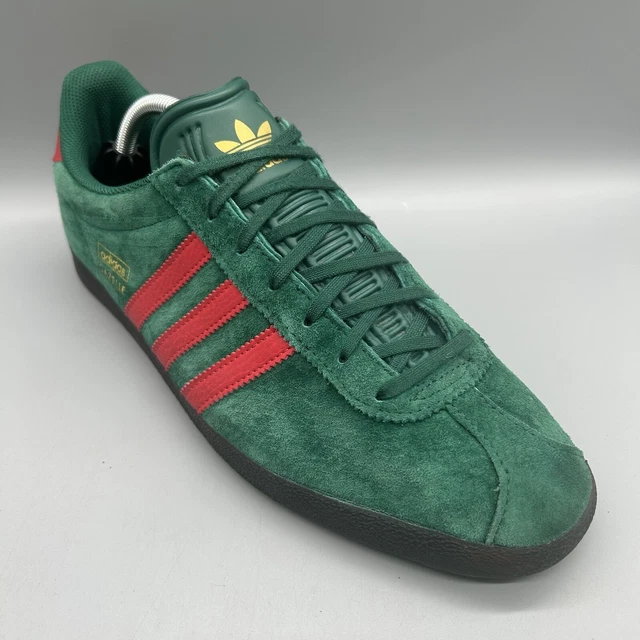 ADIDAS GAZELLE OG FZ2685 verde bruciato nero 10 scarpe da ginnastica casual da uomo UK terrazze EUR 83 24 PicClick IT