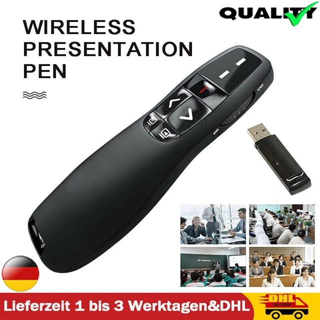 Presenter Pointer Fernbedienung - Wiederaufladbar Für PowerPoint & Keynote