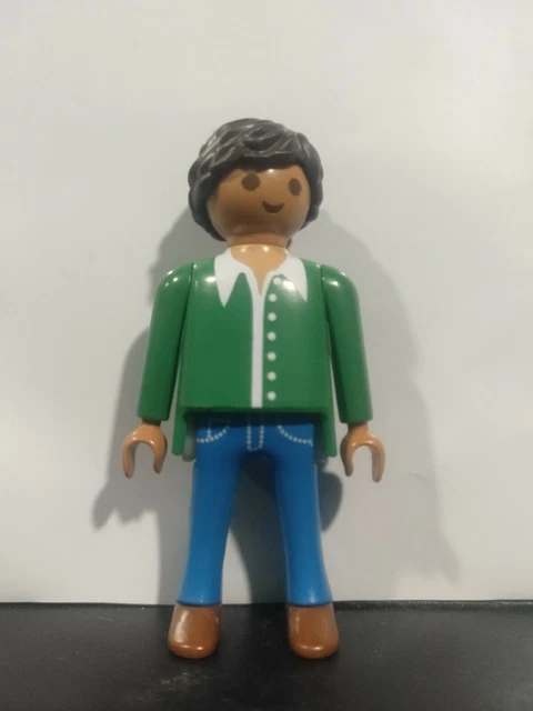 PLAYMOBIL FIGURA CHICO Camiseta Verde 23/11/21 EUR 2,50