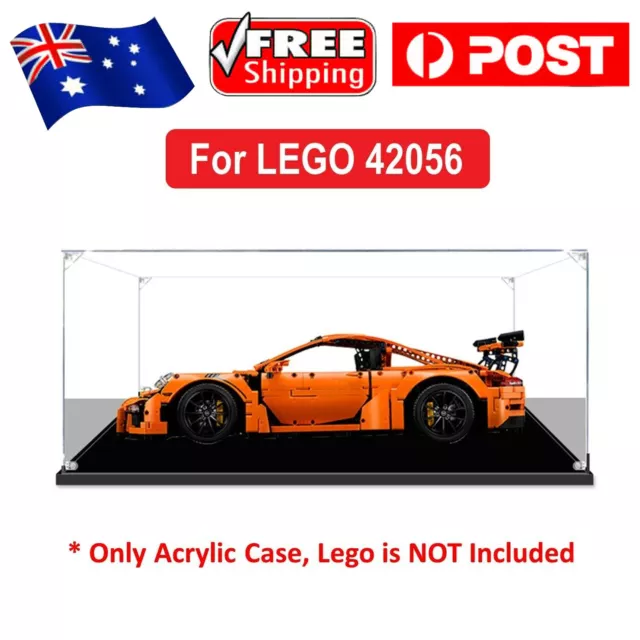 Display Case for LEGO® Technics Porsche 911 GT3 RS 42056 – Brick In It