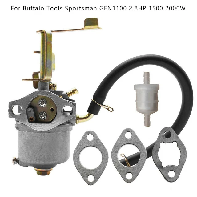 Generator Carburetor 2.8HP Components For Buffalo Tools Sportsman Durable