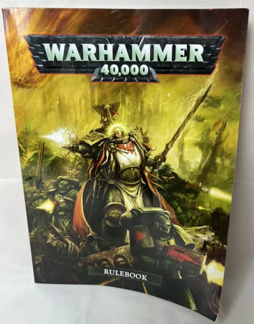 Libro de reglas de bolsillo 2012 Game Workshop 40.000 de Warhammer 40.000