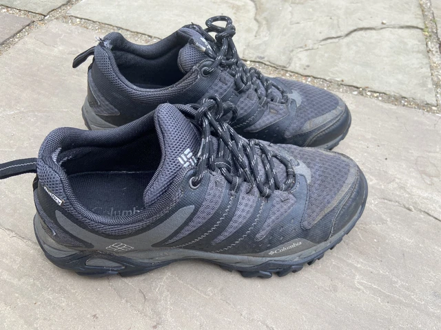 Chaussures De Randonnée Columbia TechLite Imperméables - Taille UK 9.5 EUR 43.5 - Bleu/gris - Occasion Portées