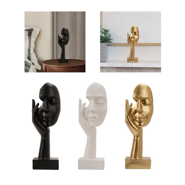 Statue abstraite de collection d'artisanat de figure pour la salle d'étude de