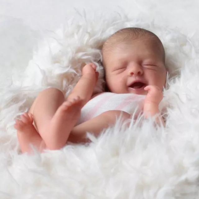 Soft Touch Unfinished Reborn Doll Kit Hand-assembled Infant Real Emotions Baby