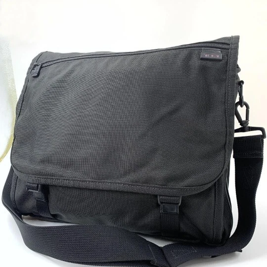 Tumi Business Bag, Briefcase, Shoulder Bag 2Way Nylon Leather Black Men's Unused