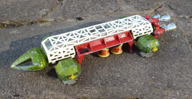 Vintage DINKY Toys 360 EAGLE FREIGHTER c1970's Space 1999 - Play Worn