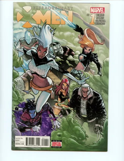 Extraordinary X-Men #1 Comic Book 2016 NM Humberto Ramos Marvel Storm Comics
