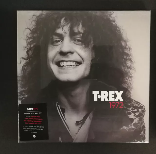 6x 12 " LP Box Coloré Vinyle T.Rex 1972 50th Anniversaire 180g Deluxe Ed U87