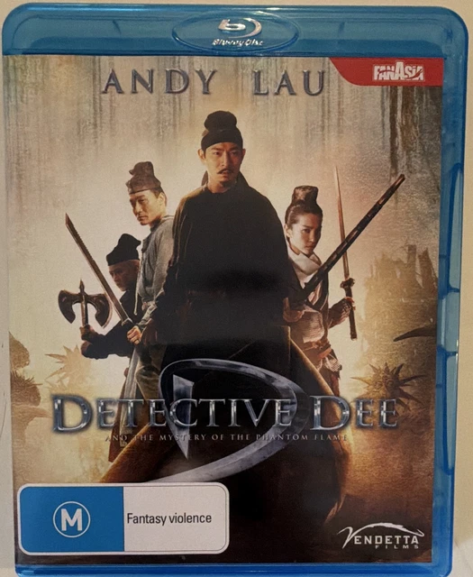 DETECTIVE DEE PHANTOM Flame Blu-ray M 2011 Andy Lau Tsui Hark Vendetta ...