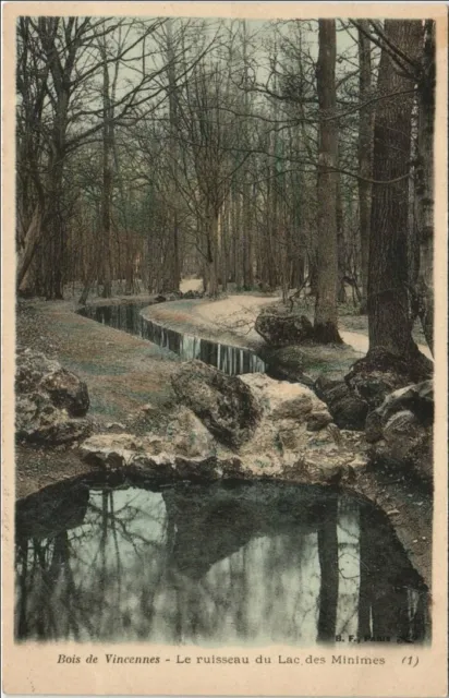 CPA PARIS ed. B.F. Bois de Vincennes Lac des Minimes (927497)