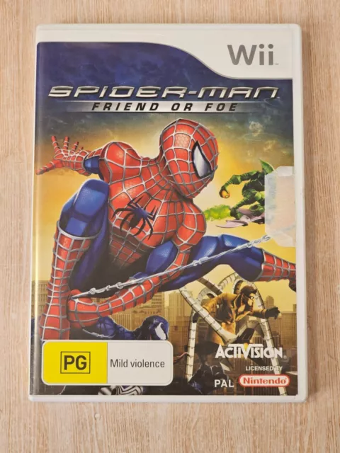 SPIDER-MAN WEB OF SHADOWS - NINTENDO Wii GAME - VGC - FREE POST $33.90 -  PicClick AU