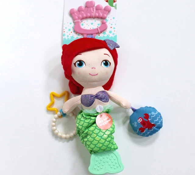 Kids Preferred Disney Princess Ariel Little Mermaid Plush Activity Toy 12.5"