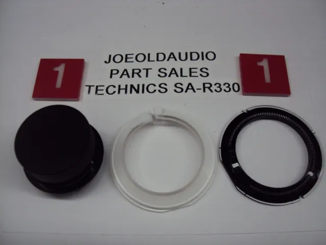 Technics SA-R330 Receiver Volume Control Knob. Tested Parting Out Entire SA-R330