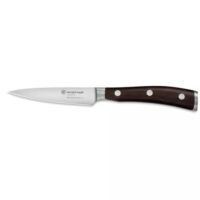 Wusthof Ikon Blackwood 3.5" Paring Knife