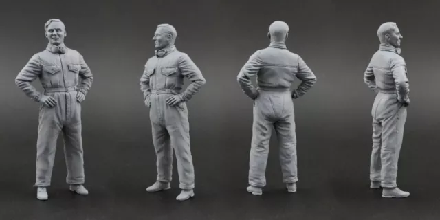 Manfred Von Brauchitsch Figure for 1:18 CMC Mercedes W154