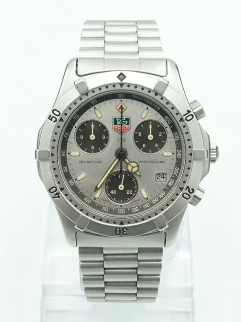 Tag heuer 2000 quartz professional 200 meters 2025 chronograph