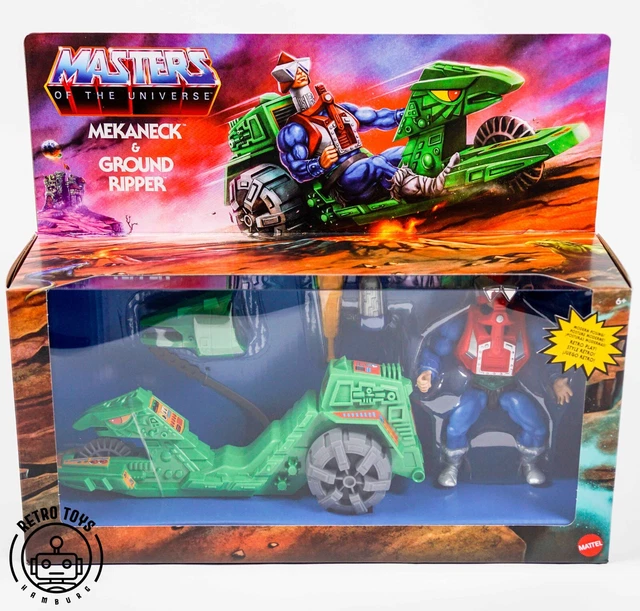 Figurine Masters Of The Universe – Mekaneck & Ground Ripper, Mattel USA, 2022, Boîte Scellée
