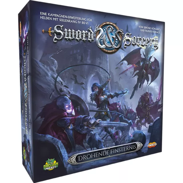 Asmodee Sword & Sorcery - Drohende Finsternis, Brettspiel