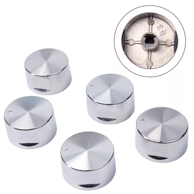 Replace Your Damaged Kitchen Handle with 5PCS Aluminum Alloy Round Knob