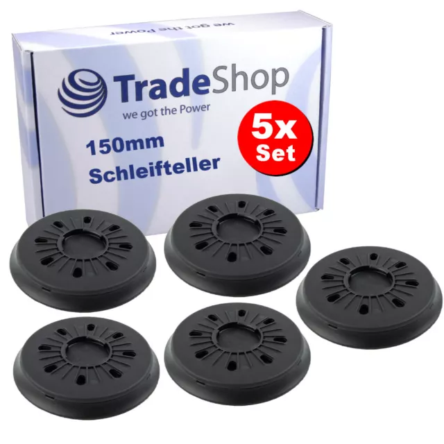 5x Festool Schleifteller ST-STF D150/MJ2-FX-W-HT 150 mm FastFix 202461 496147