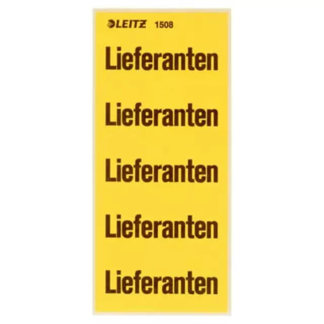 Inhaltsschild Lieferant 100ST Leitz 1508-00-00 (4002432302116)