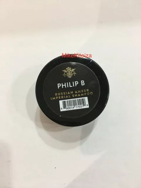 Philip B Russian Amber Imperial Shampoo Travel size 0.5 oz / 15 ml New in Stock