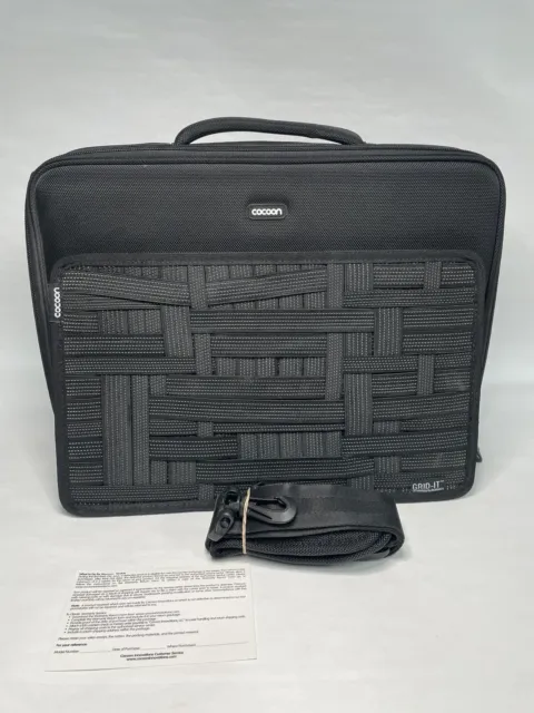 Cocon Laptop Bag W/ Grid It & Strap