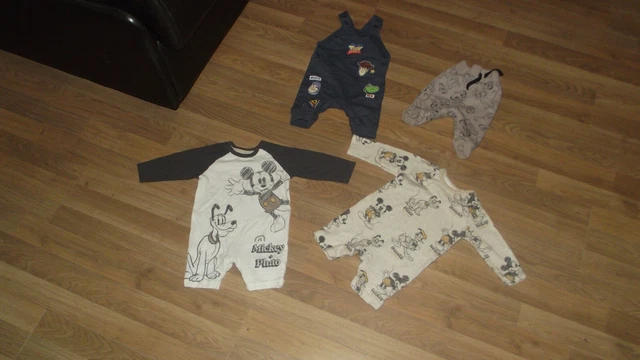 Pacchetto Disney Abbigliamento Bambini Età 0-3 Mesi Inc Toy Story, Re Leone