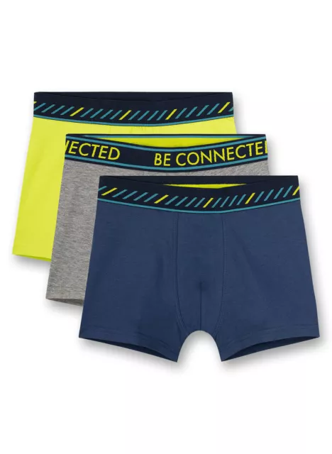 Sanetta Boys Hip Shorts - 3er Pack, Pants, Underwear