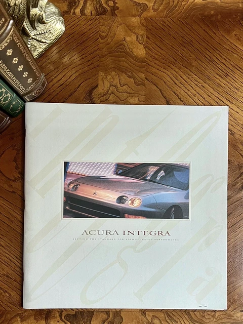 New 1997 ACURA INTEGRA Deluxe 32-pg Sales Brochure/Catalog | GS-R | GS | LS | RS