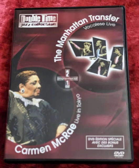 Musik- DVD Carmen McRae - Live in Tokyo + The Manhattan Transfer - Vocalese Live