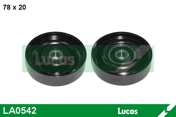 Galet d'accessoire LUCAS LA0542 pour SPORTAGE, TUCSON, I30, COUPE, GETZ, ACCENT