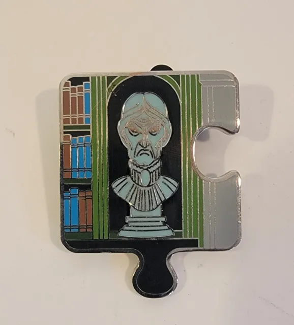 Disney Pin Haunted Mansion Bust Character Connection Puzzle Piece LE 1100 New