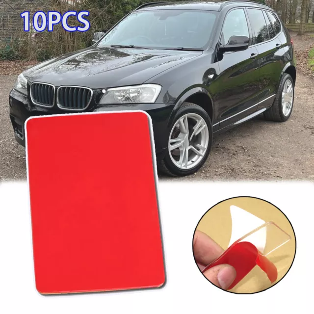 10X For BMW X5 E53 X3 F25 Windshield Rain Light Sensor Adhesive Silicone Gel Pad