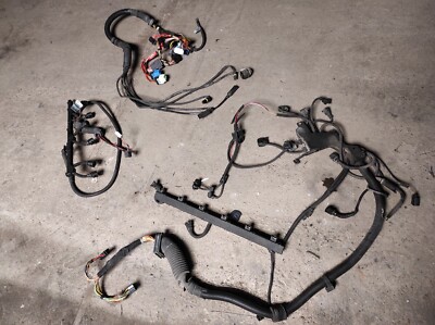 1986 BMW E30 325i M20 2.5L M20B25 Motore ECU DME CABLAGGIO GUAINA 35 Pin 