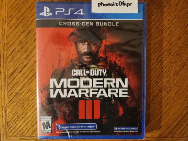 New! Call of Duty: Modern Warfare III 3 Cross-Gen Bundle (PlayStation 4 PS4 PS5)