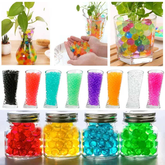 Water Beads Water Expanding Balls Silicon Soil Beads Non Toxic Aqua Decorative